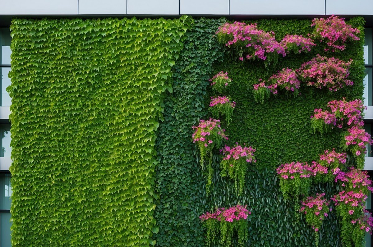 Vertical Garden Modern Building Dubai