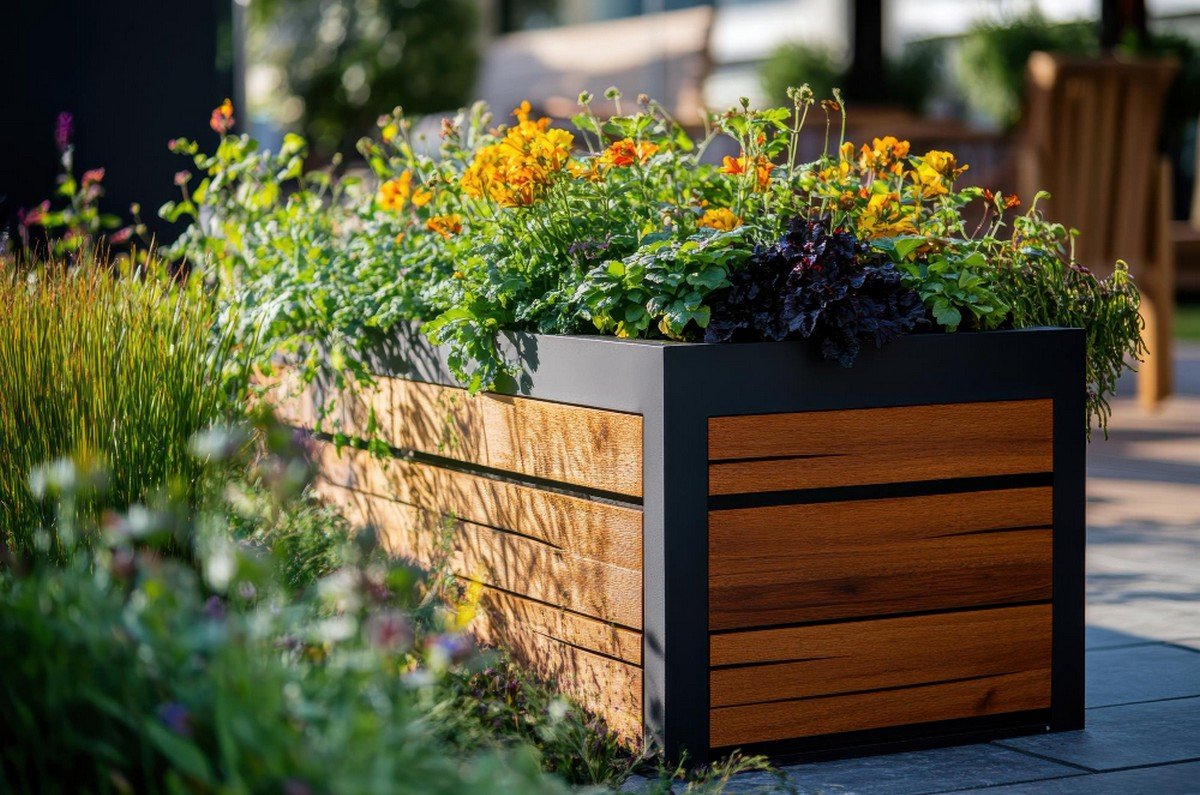 outdoor planter boxes