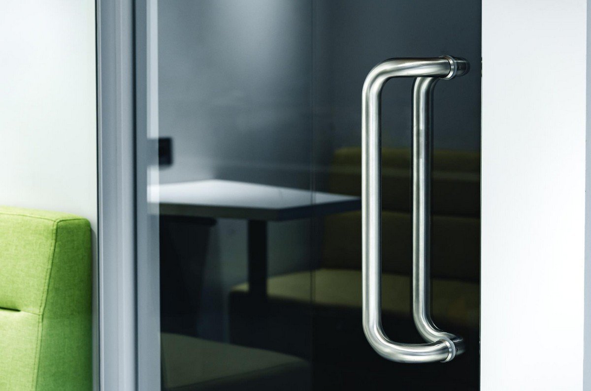 glass door handle