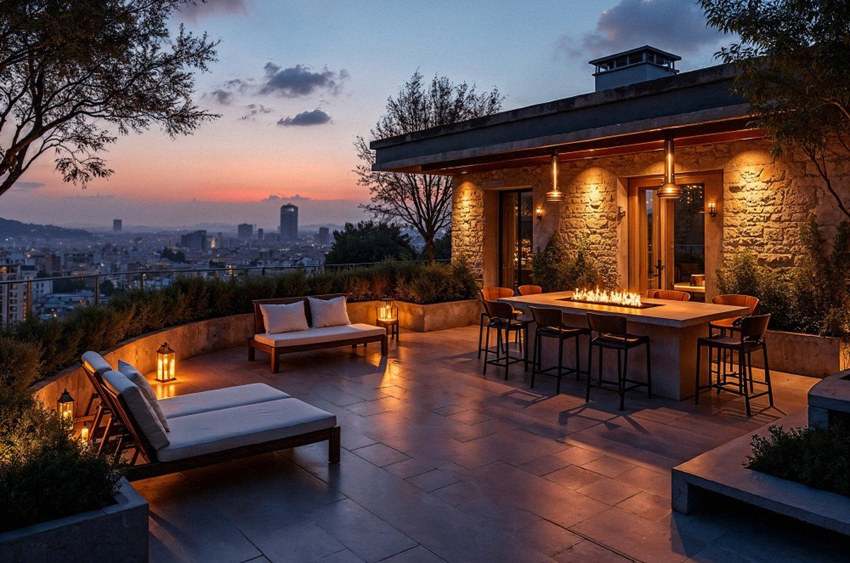 outdoor lighting dubai