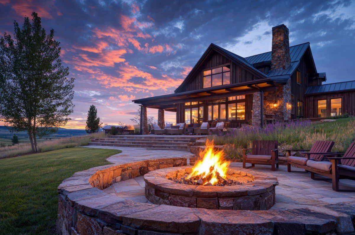 outdoor fire pit