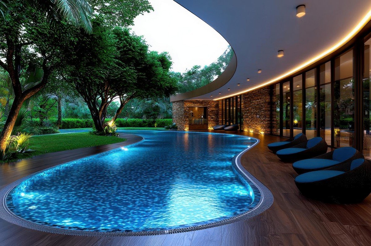 swimming pool lights