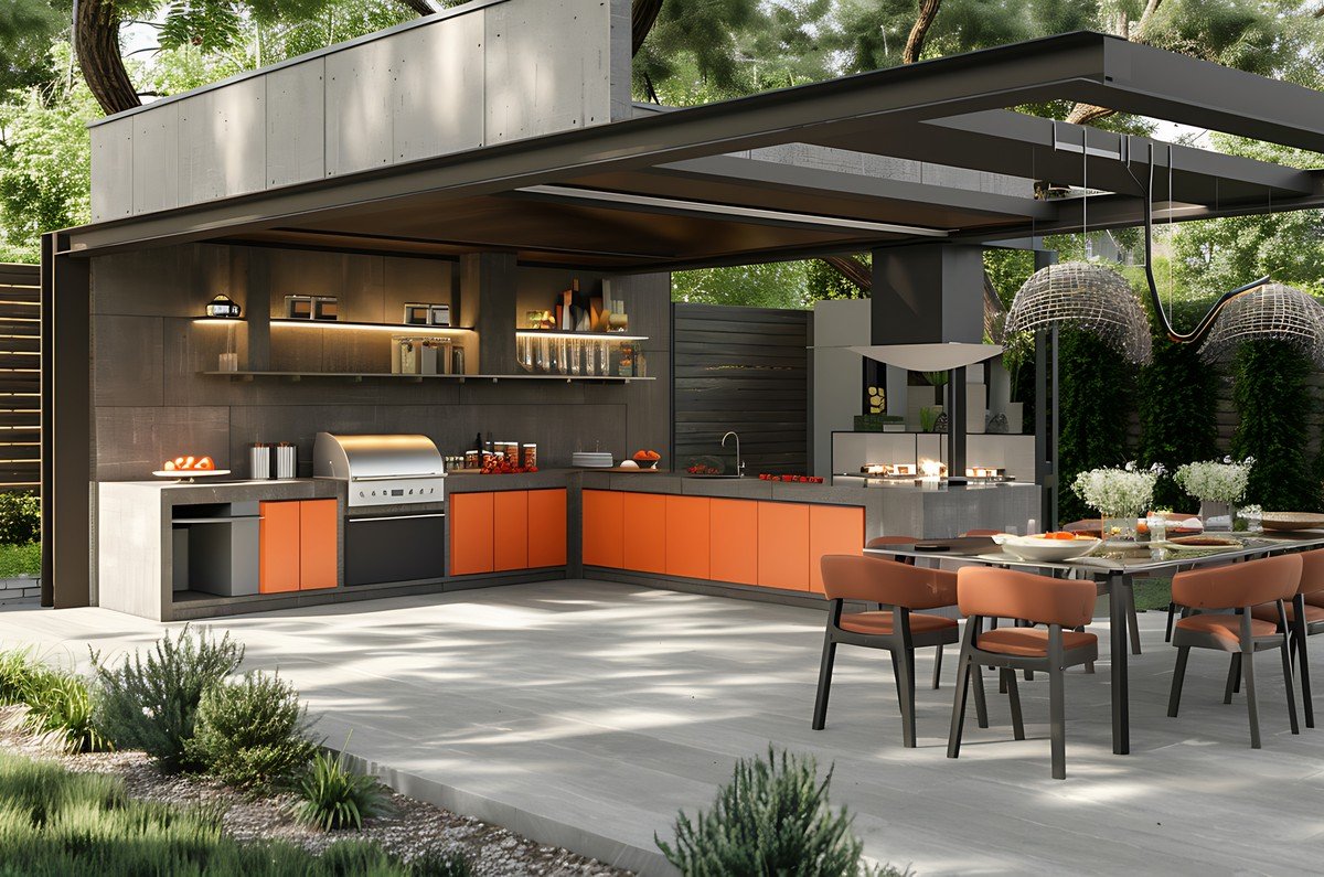 outdoor kitchen uae
