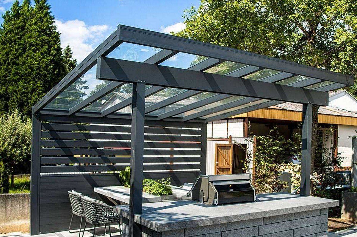 Pergola Glass Roofing Services in Dubai