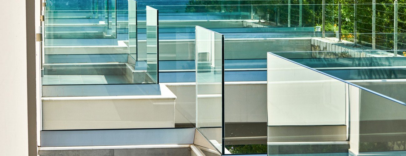 Glass balustrades