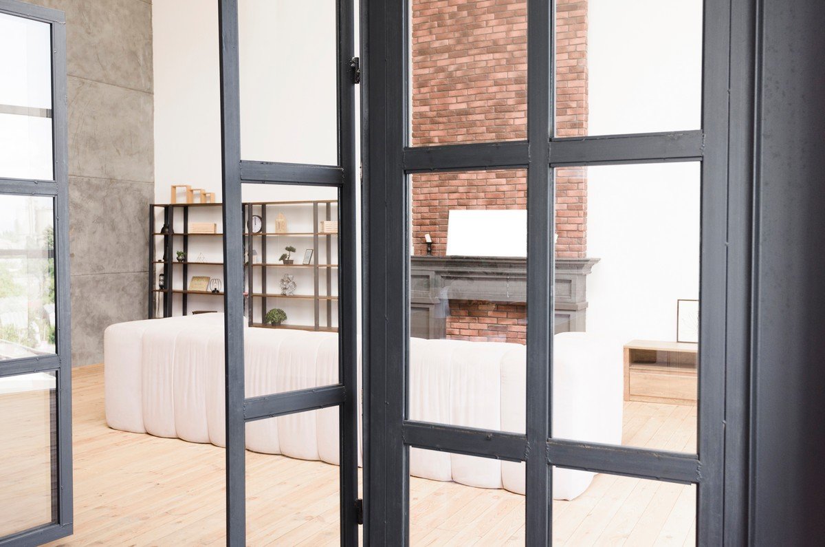 aluminium hinged doors Dubai