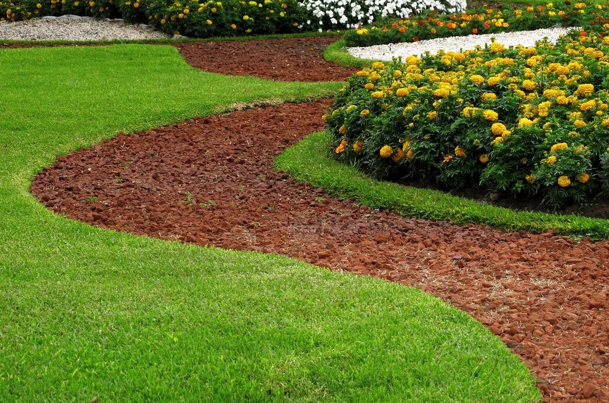 Lawn mowing and edging