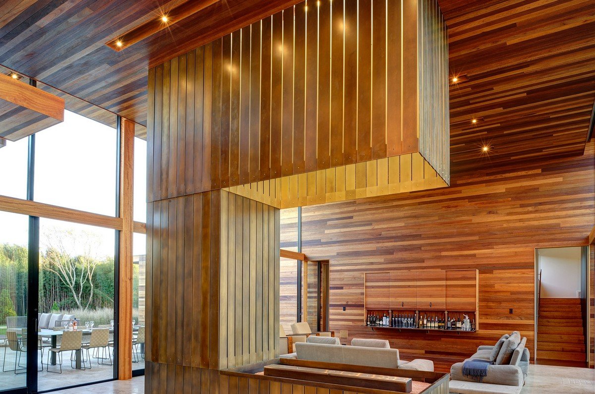 modern wooden work in Dubai