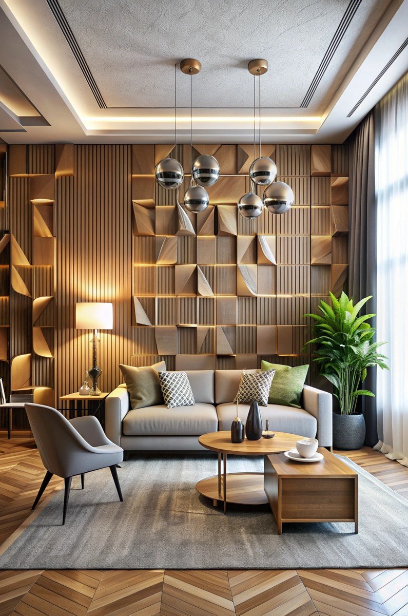 Contemporary Living Room Interior