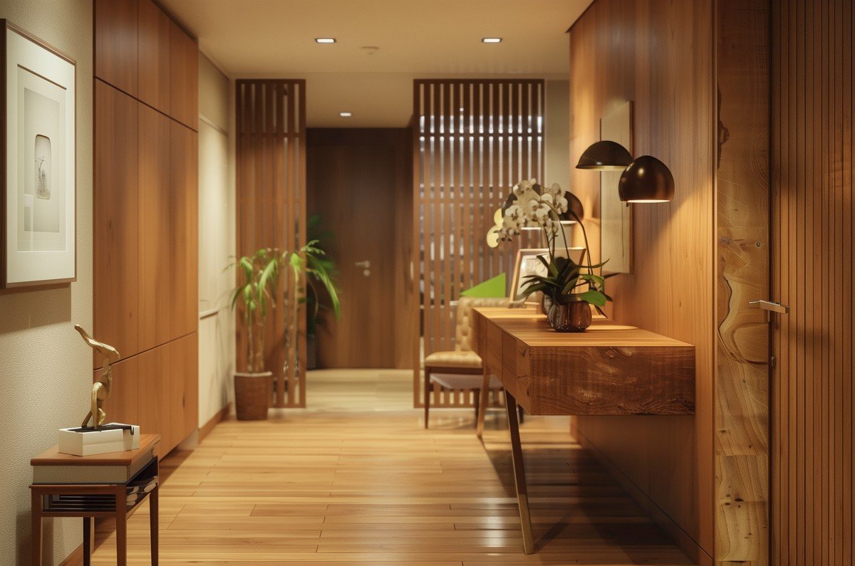 wooden cladding works in dubai